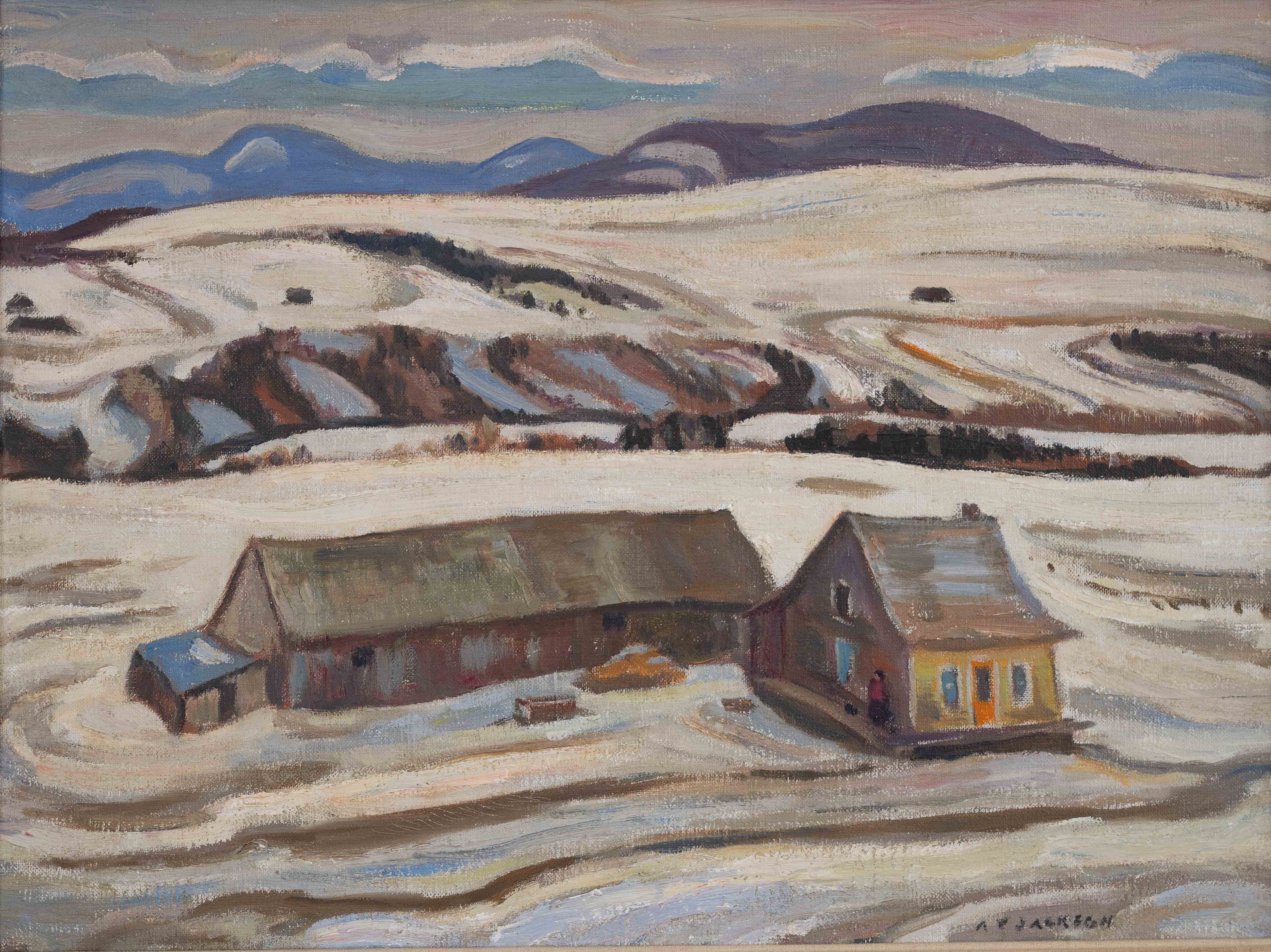 Laurentian Winter by A.Y. Jackson